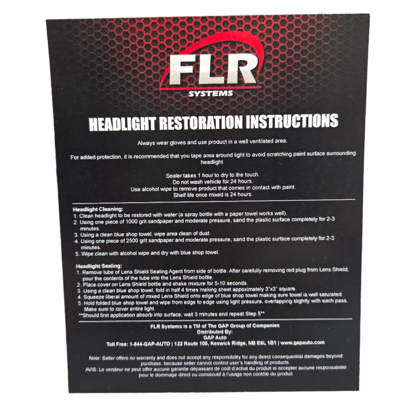 FLR LENS SHIELD 2 PART