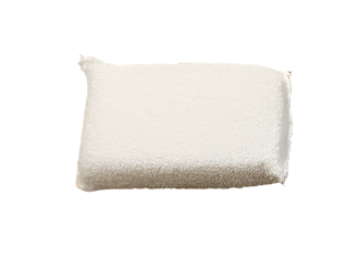 4” x 6” WHITE TERRY WAX PAD