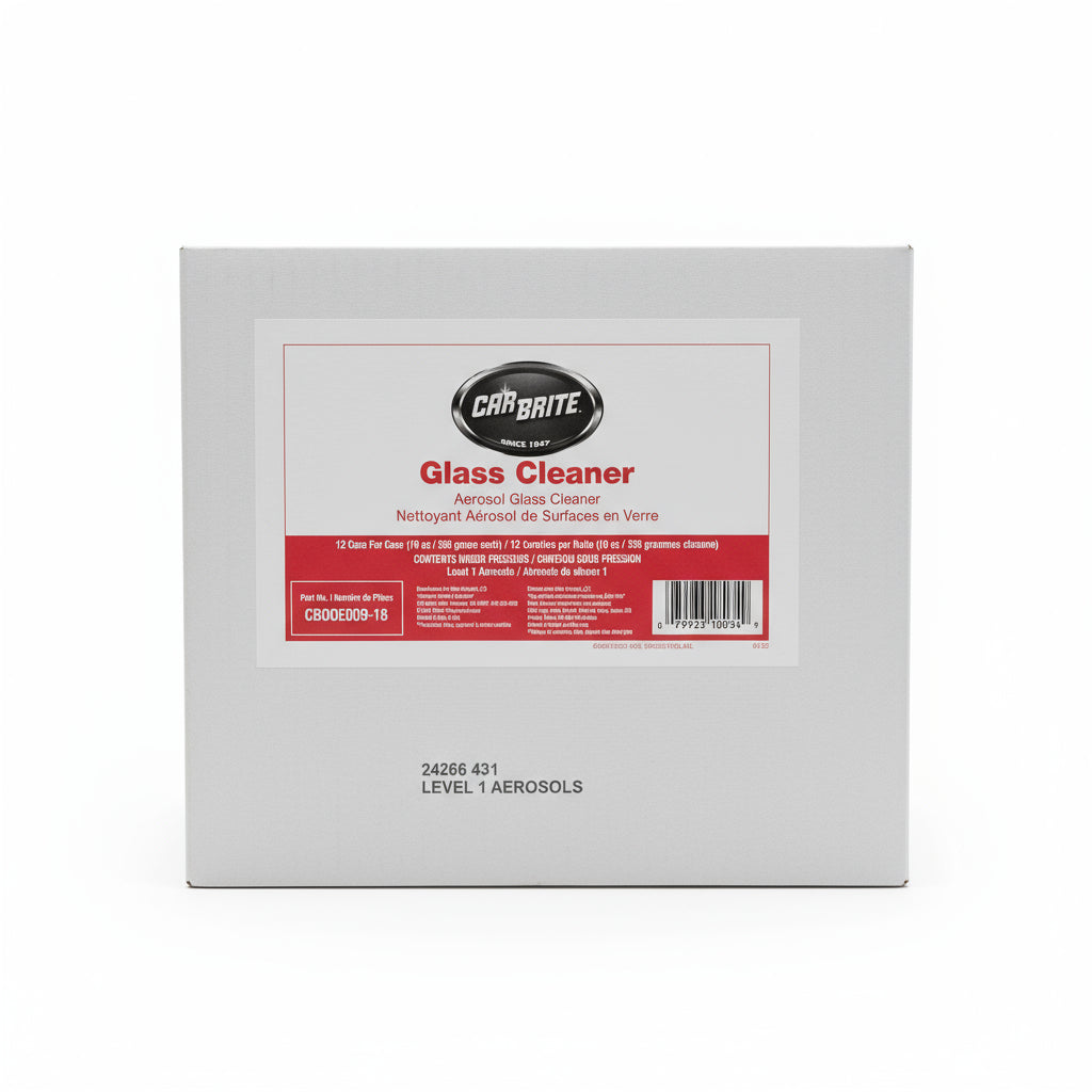 Aerosol Glass Cleaner