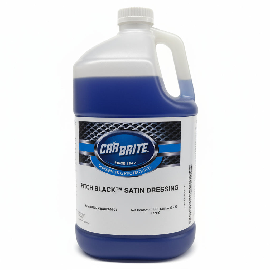 Pitch Black Satin Gloss Dressing