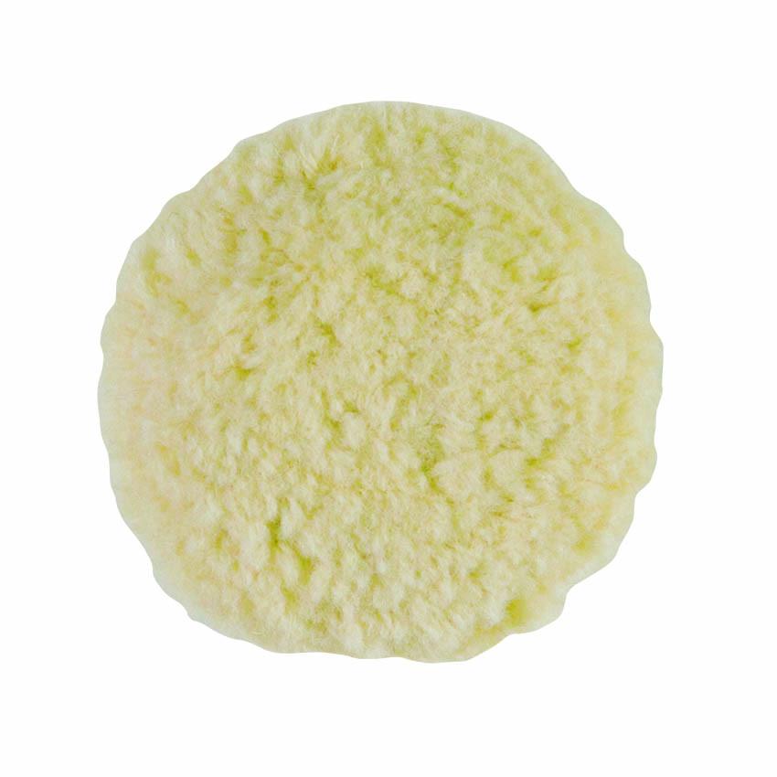 3" SUPER CUT WHITE WOOL PAD