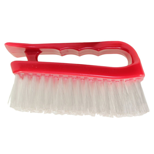 Iron Handle Jumbo Upholstery Brush with Scraper