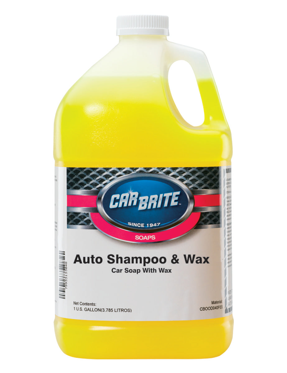 Auto Shampoo & Wax