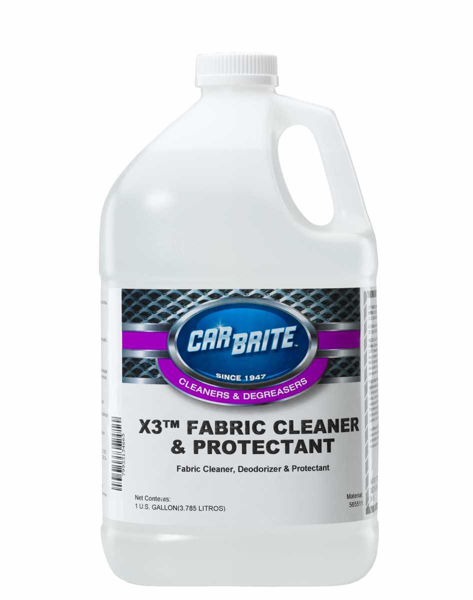 X3 Fabric Cleaner & Protectant - LIQUID